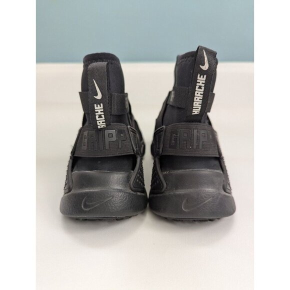 Nike Air Huarache Gripp Triply Black Size 6Youth SOCK LINING AND LACES MISSING - Picture 2 of 9